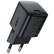 СЗУ Acefast A117 mini PD20W GaN (1USB-C) – Черный