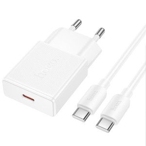 МЗП Hoco N72 Speed ultra-thin PD20W (1USB-C) + кабель Type-C to Type-C