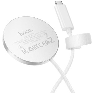 БЗП Hoco CW63 Pro Fast Qi2 magnetic 25W – Білий
