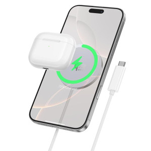 БЗП Hoco CW63 Pro Fast Qi2 magnetic 25W – Білий