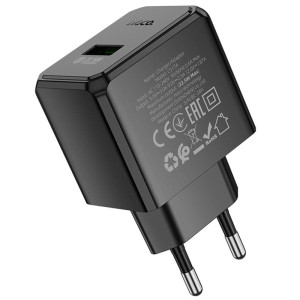 МЗП Hoco CS17A Wish QC3.0 22.5W (1USB-A) – Чорний