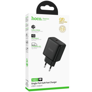 МЗП Hoco N83 Profit PD40W (1USB-C) – Чорний