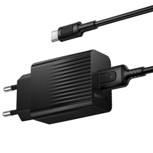 СЗУ Borofone BAS72A Source QC3.0 (1USB-A) + кабель USB to Type-C