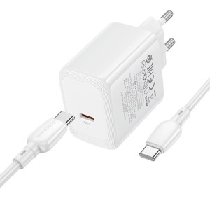 МЗП Borofone BN33 Fuente PD40W (1USB-C) + кабель Type-C to Type-C