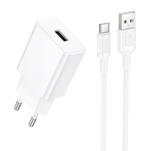 МЗП Borofone BA110A Lemi 7.5W (1USB-A) + кабель USB to Type-C
