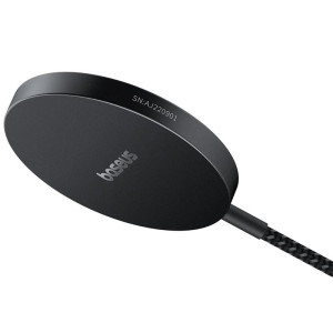 БЗП Baseus Simple Mini4 Air Magnetic Qi2 15W (P102782) – Чорний
