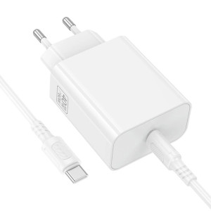СЗУ Borofone BA109A Star PD40W (1USB-C) + кабель Type-C to Type-C