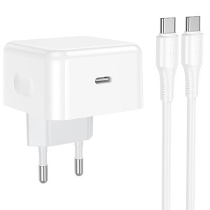 СЗУ Hoco C161A Speed PD40W (1USB-C) + кабель Type-C to Type-C