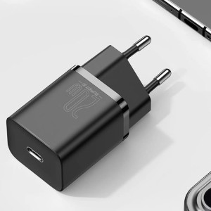 СЗУ Baseus Super Si Quick Charger PD20W (1USB-C) (CCSUP-B) – Черный