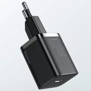 СЗУ Baseus Super Si Quick Charger PD30W (1USB-C) (CCSUP-J) – Черный