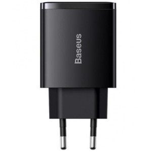 СЗУ Baseus Compact Quick Charger PD30W+QC3.0 (2USB-A/1C) (CCXJ-E) (Черный)