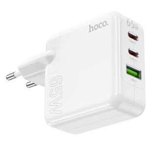 СЗУ Hoco C115A Header PD65W+QC3.0 (1USB-A/2C)