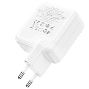 СЗУ Hoco C115A Header PD65W+QC3.0 (1USB-A/2C)