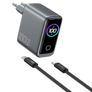 МЗП WIWU CHG300 Voyager PD100W+QC3.0 (1USB-A/2C) + кабель Type-C to Type-C