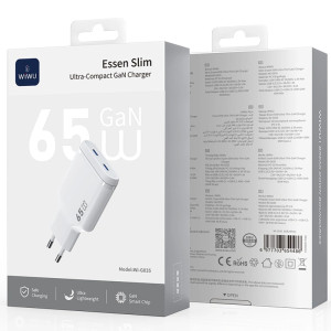 МЗП WIWU G035 Essen PD65W GaN (2USB-C)