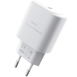 МЗП WIWU G008 Essen PD30W GaN (1USB-C) + кабель Type-C to Type-C
