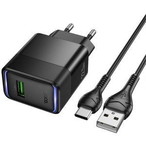 МЗП Hoco CS111A Lounge PD22.5W (1USB-C) + кабель USB to Type-C