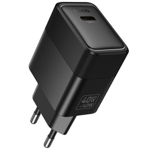 СЗУ Hoco CS113A Lounge PD40W (1USB-C) – Черный
