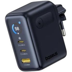 СЗУ Baseus PicoGo AE21 Fast Charger 100W (1USB-A/2C) + кабель Type-C to Type-C (E0121B)