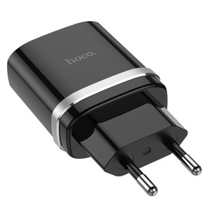 СЗУ Hoco C12Q Smart QC3.0 3A (1USB-A) – Черный