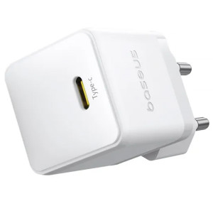 СЗУ Baseus Palm Fast Charger 20W (1USB-C) + кабель Type-C to Type-C (P10111602) – Белый