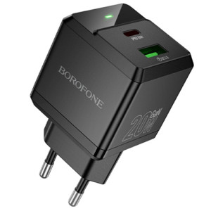 МЗП Borofone BN19 Intenso PD20W+QC3.0 (1USB-A/1C)