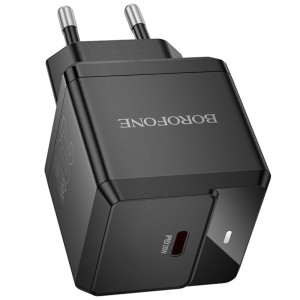МЗП Borofone BN18 Intenso PD20W (1USB-C) – Чорний