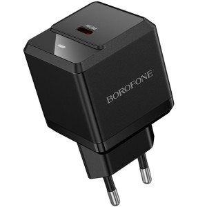 МЗП Borofone BN18 Intenso PD20W (1USB-C) – Чорний