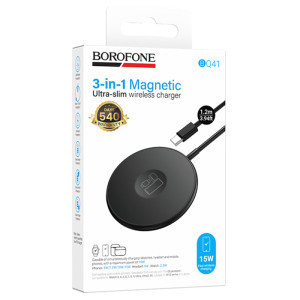 БЗП Borofone BQ41 Glory 3in1 – Чорний