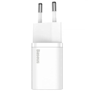 СЗУ Baseus Super Si Quick Charger PD25W (1USB-C) (CCSP) – Белый