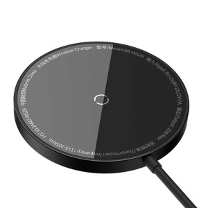 БЗУ Baseus Simple Mini3 Magnetic Wireless Charger 15W (CCJJ0400) – Черный