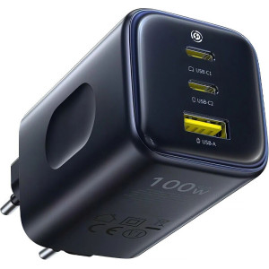 СЗУ Baseus PicoGo AE11 Fast Charger 100W (1USB-A/2C) (E01214)