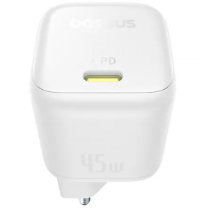 СЗУ Baseus PicoGo GaN Fast Charger 45W (1USB-C) (P10176800) – Белый