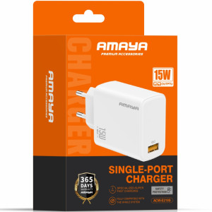 СЗУ Amaya E219S QC3.0 15W (1USB-A) – Белый