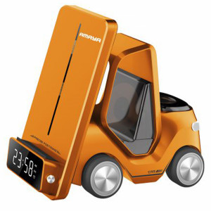БЗУ Amaya AWC-03 5in1 15W with clock – Оранжевый