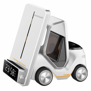 БЗУ Amaya AWC-03 5in1 15W with clock – Белый