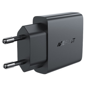 МЗП Acefast A69 PD30W GaN (USB-C+USB-A) – Чорний