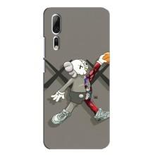 Чехлы для ZTE Axon 10 Pro - Bearbrick Louis Vuitton (PREMIUMPrint) (Беарбрик Джордан)