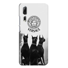 Чохли VERSACE для Аксон 10 Про (PREMIUMPrint) – Доберман Версаче