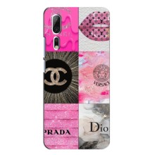 Чехол (Dior, Prada, YSL, Chanel) для ZTE Axon 10 Pro – Модница