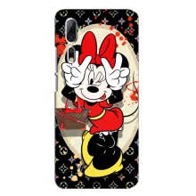 Чохол Disney Mouse ZTE Axon 10 Pro (PREMIUMPrint) – Мінні peace