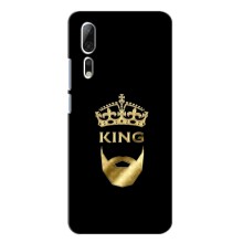 Чехол (Корона на чёрном фоне) для ЗТЕ Аксон 10 Про – KING