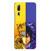 Купить Чехлы на телефон с принтом Anime для ЗТЕ Аксон 10 Про – Naruto Vs Sasuke