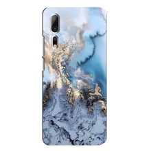 Мраморный чехол на ZTE Axon 10 Pro (VPrint) (Нежный мрамор)