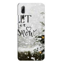 Новорічні, Святкові Чохли для ZTE Axon 10 Pro - 2024 год (Let it snow)