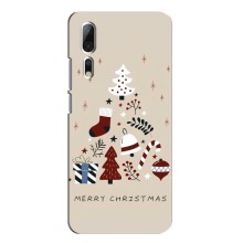 Різдвяні Чохли для ZTE Axon 10 Pro (VPrint) (Merry Christmas)