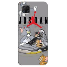 Силиконовый Чехол Nike Air Jordan на ЗТЕ Аксон 11 (Air Jordan)