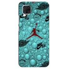 Силиконовый Чехол Nike Air Jordan на ЗТЕ Аксон 11 – Джордан Найк