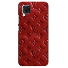 Текстурный Чехол Louis Vuitton для ЗТЕ Аксон 11 (Красный ЛВ)