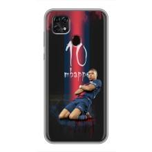 Чохол (TPU) з Футболістом на ZTE Blade 20 Smart (MBAPPE 10)